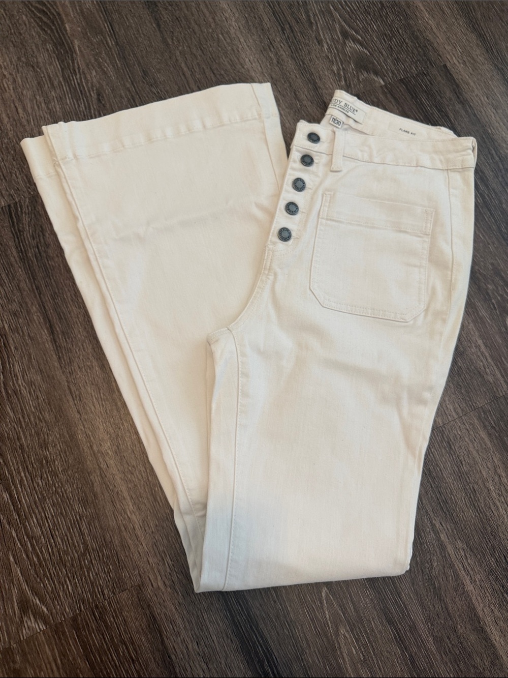 Women's White High-Rise Straight Jeans